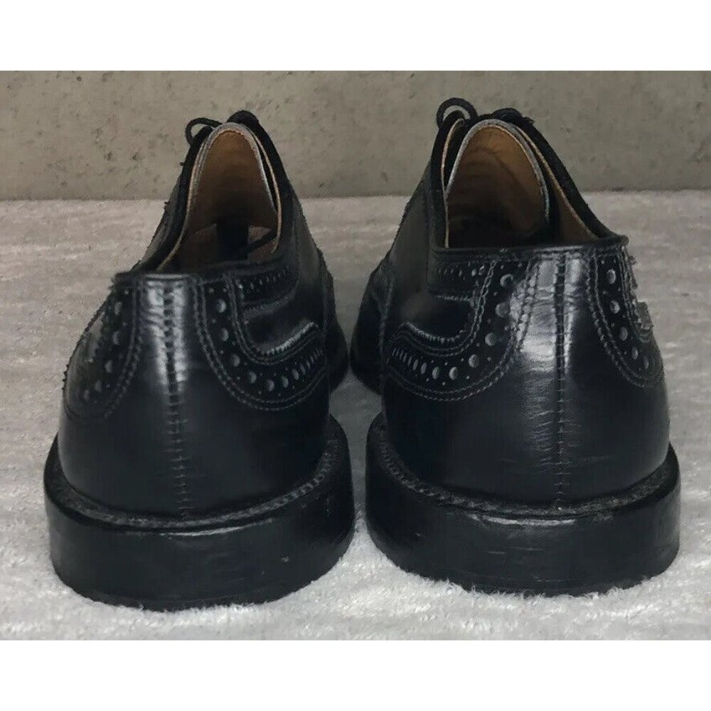 Allen Edmonds Broadstreet Black Leather Oxfords Dress Shoes Men's Size 10E - Picture 6 of 10